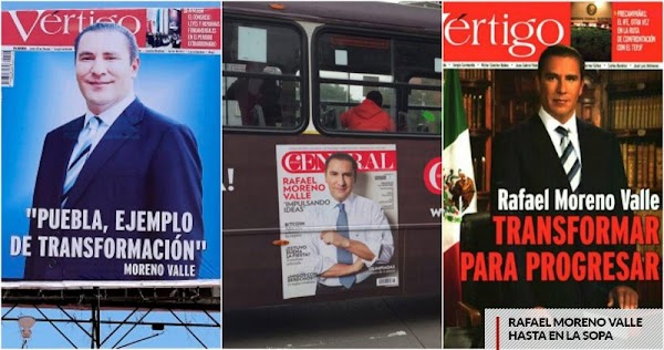 Moreno Valle gastó 809 MDP para promover su imagen durante su sexenio. Moreno Valle gastó 809 MDP para promover su imagen durante su sexenio.