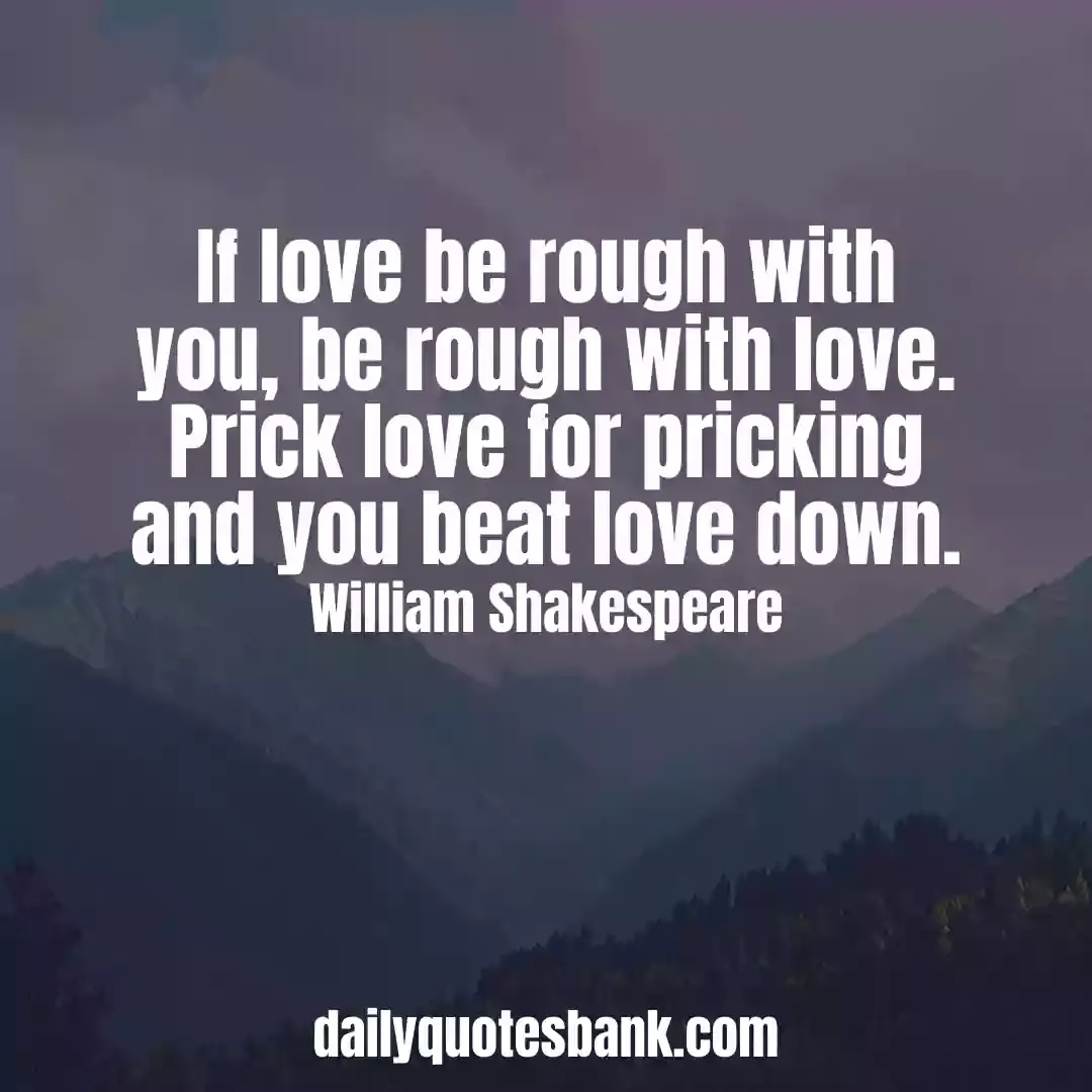 Romantic Shakespeare Quotes On Love