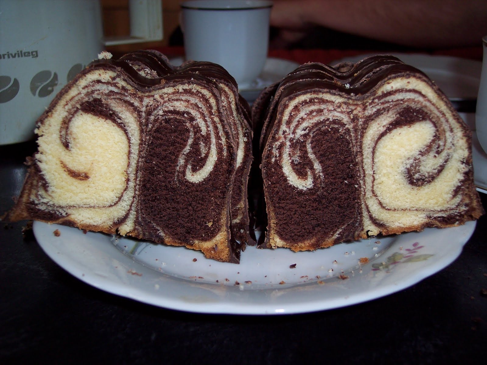 Life of an Icedragon: Dr. Oetker Kuchen - Marmor und Schoko Flockina