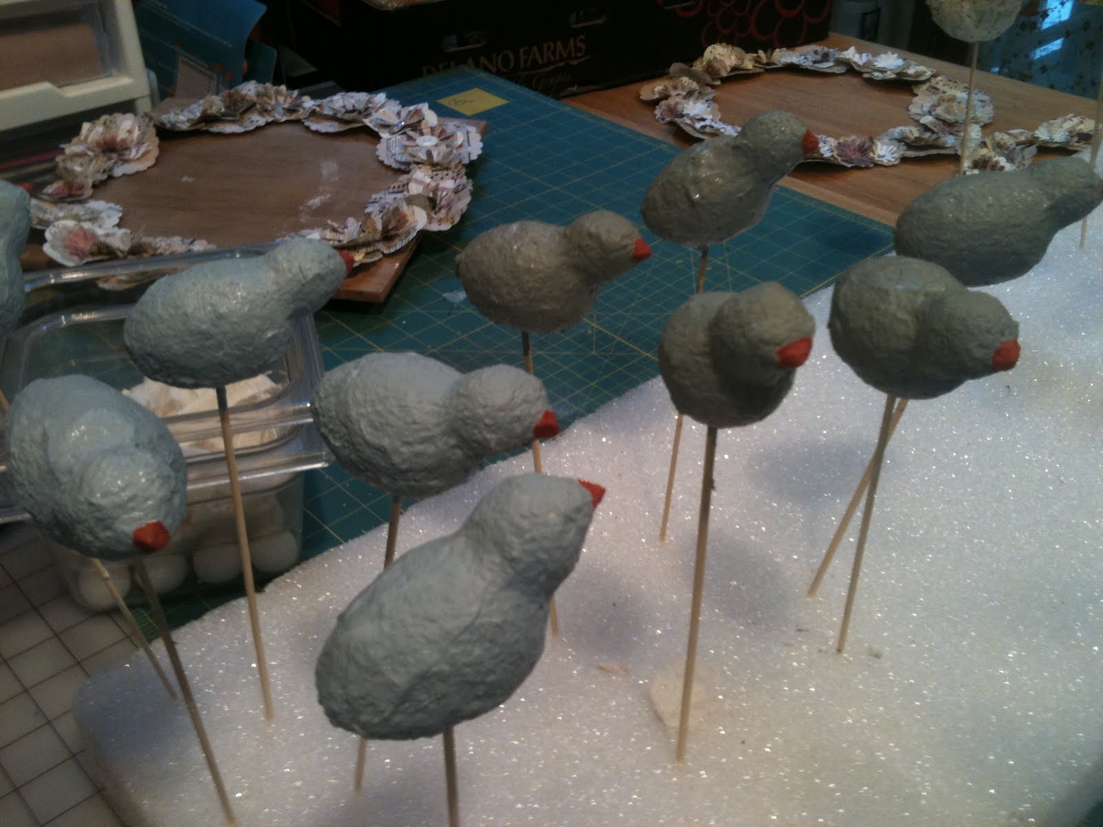 Over the Top Papier Mache Birds Tutorial