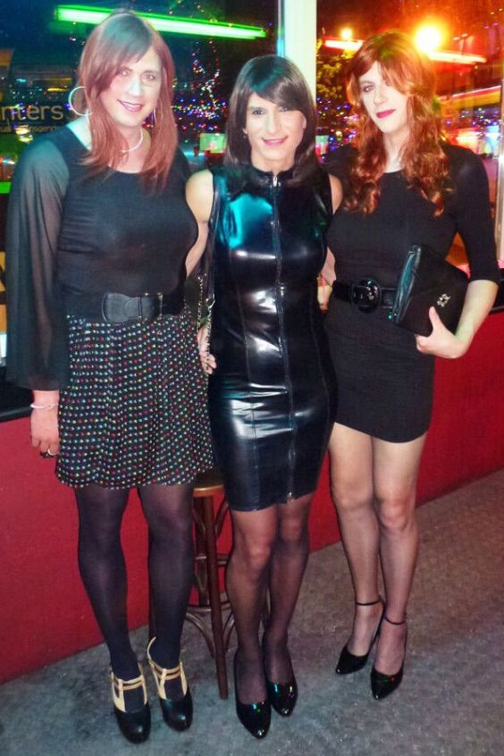 Crossdressers party night out