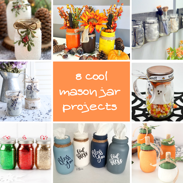 8 cool mason jar projects