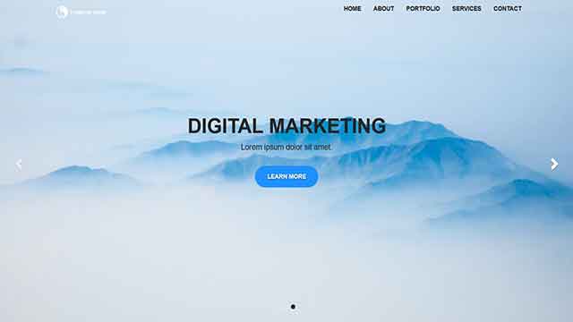 homepage-template-bootstrap-homepage-design