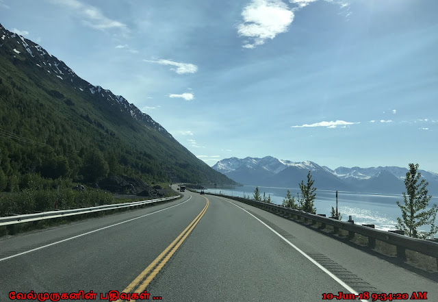 Turnagain Arm in Seward Scenic Highway