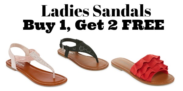 jcpenney flip flop sale