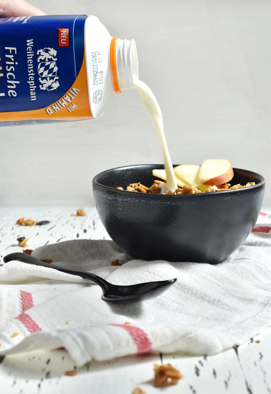 Für den perfekten Start in die grau-kalte Jahreszeit: Selbstgemachtes Granola mit Vitamin D