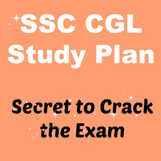 SSC CGL Study Plan to Crack exam