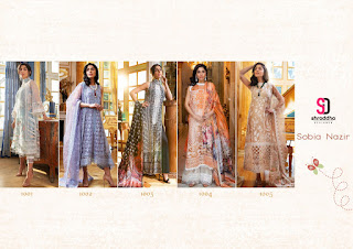 Shraddha Designer Sobia Nazir Pakistani Salwar kameez wholesaler
