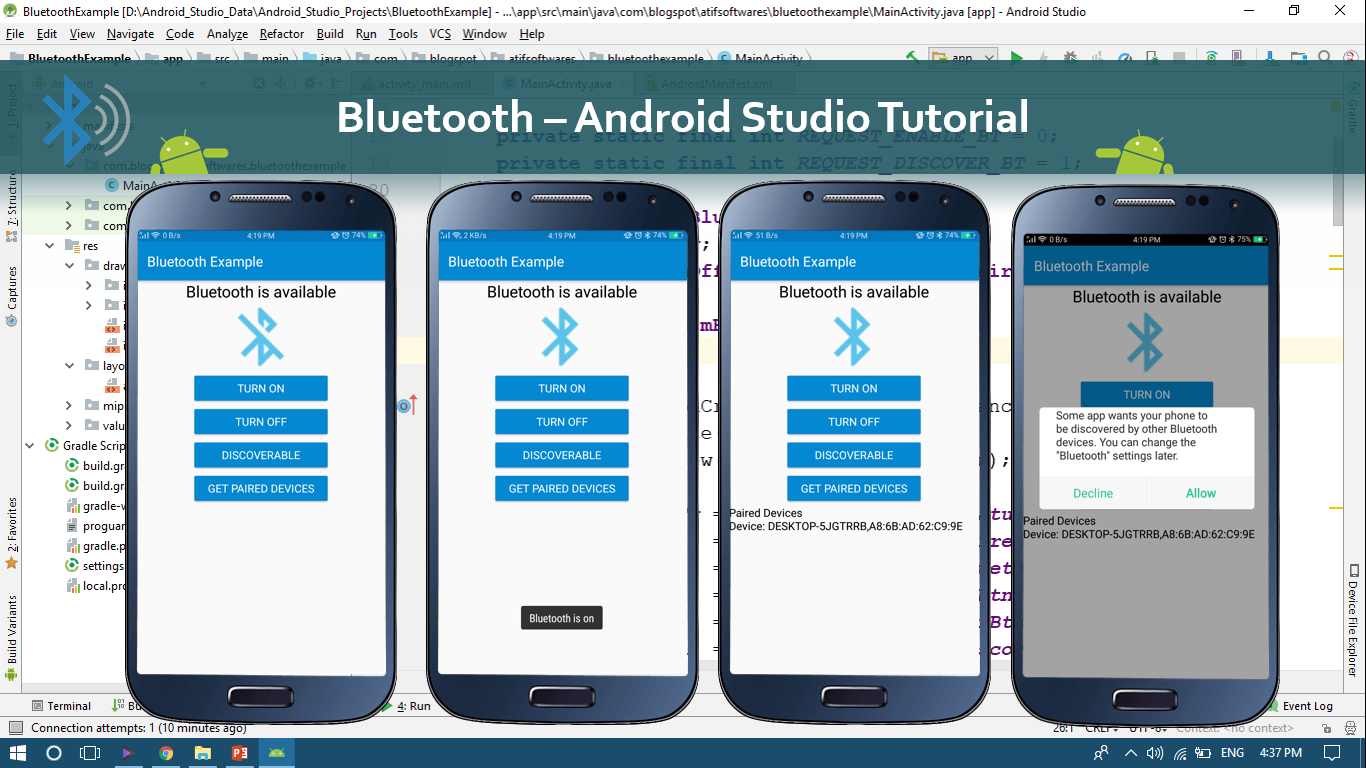 Bluetooth Example