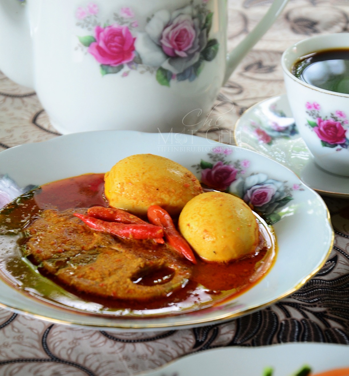 Gulai ikan tongkol nasi dagang kelantan