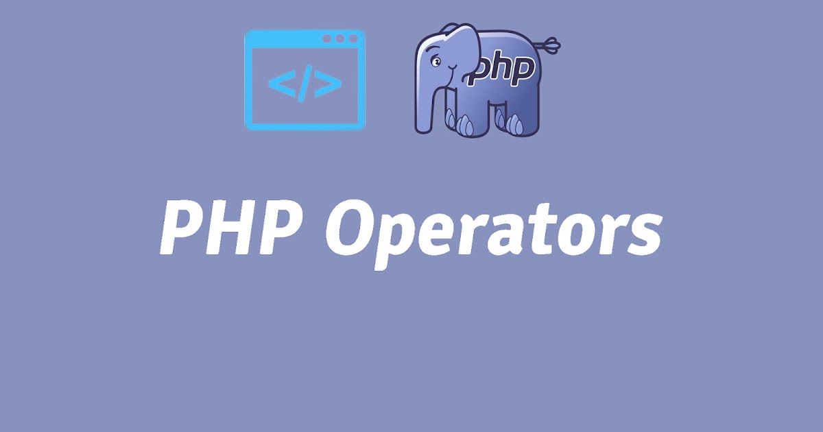 PHP Operators