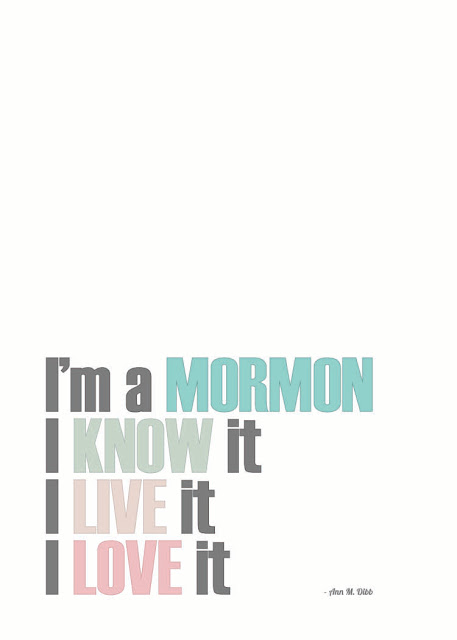Loving Life Designs - Free Graphic Designs and Printables: I'm a Mormon ...