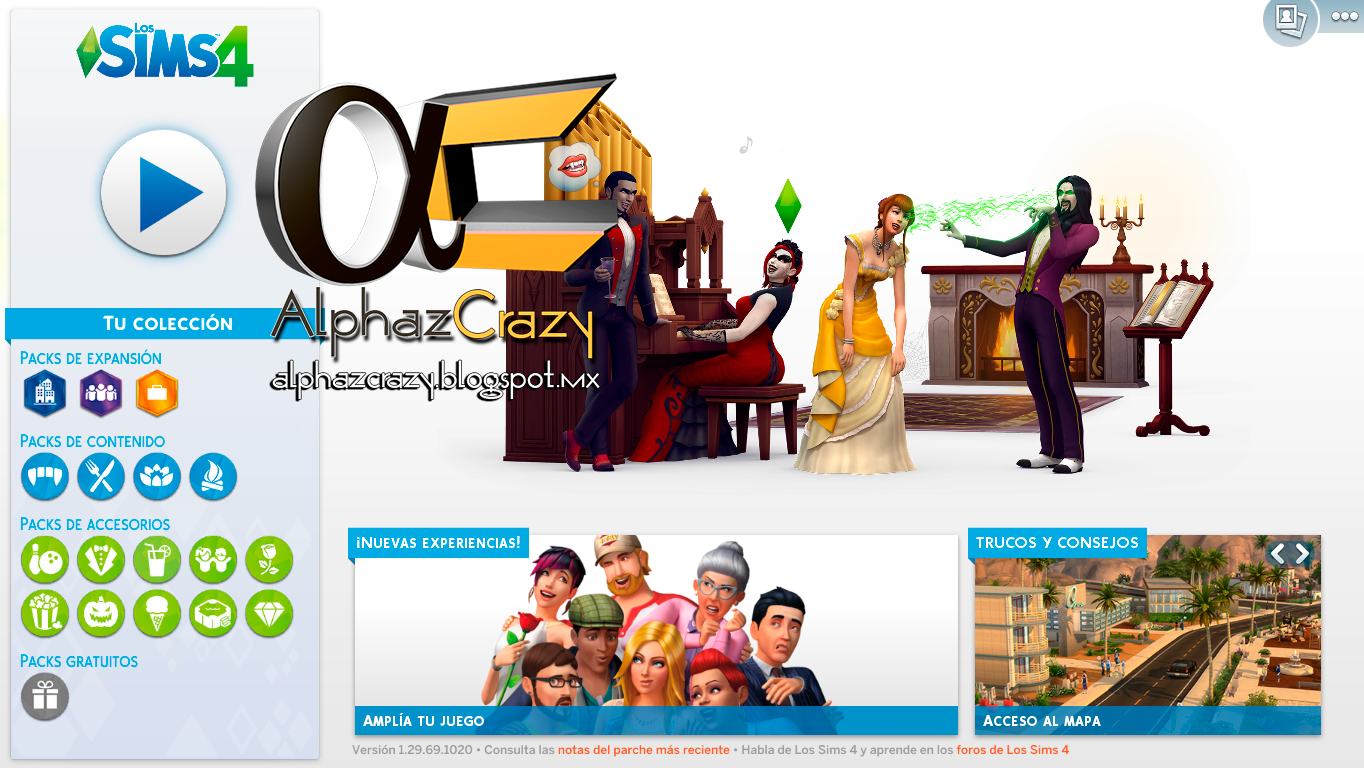 DESCARGA THE SIMS 4 + TODAS LAS EXPANSIONES [ESPAÑOL][MEGA] AlphazCrazy