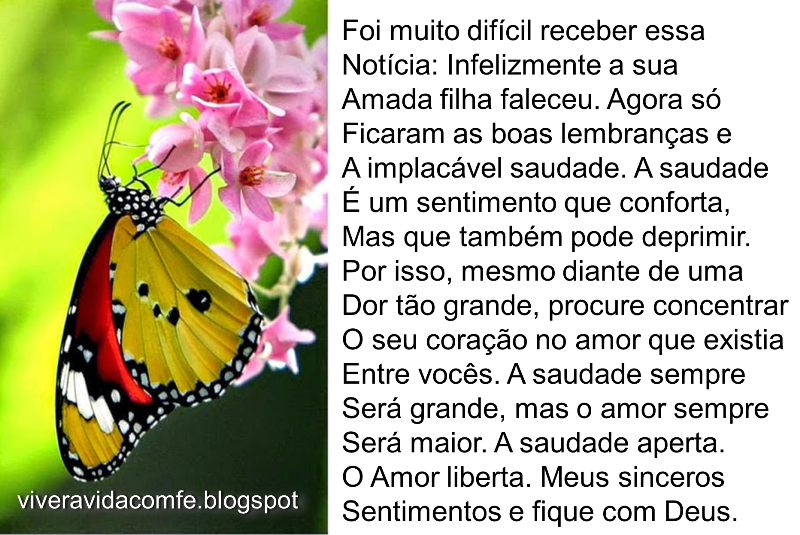 Mensagem De Filha Que Perdeu A Mãe Mensagem De Conforto Para Quem Perdeu A Mãe