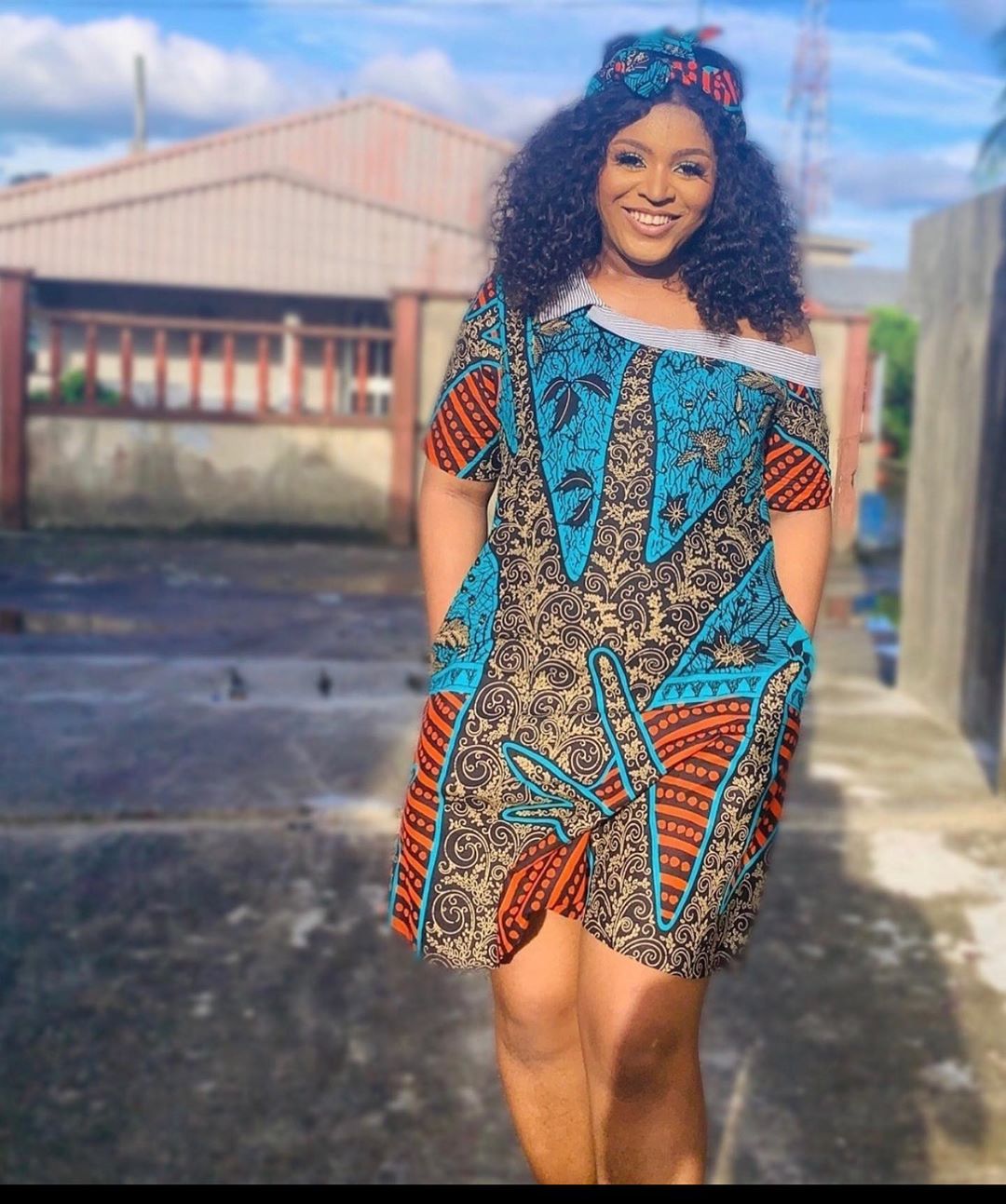 30 Ankara short flare gowns to add a splash of colour to your closet -  Legit.ng