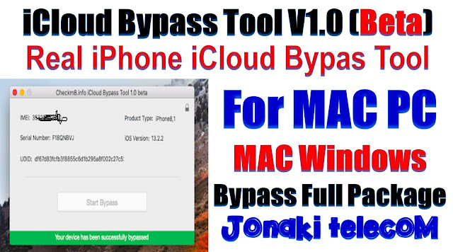 iPhone iCloud Bypass Tool V1.0 in iOS 13.2.2 is one of the best and powerful