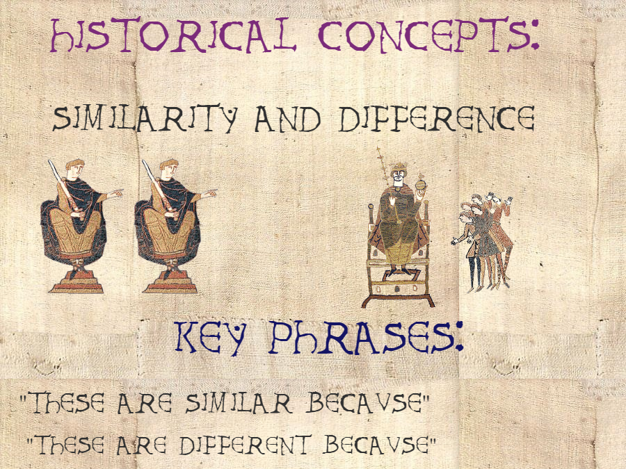 Bayeux Tapestry Posters and Historical Second Order Concepts