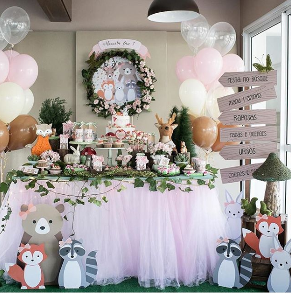 12 Ideas de bosque encantado para tu fiesta de cumpleaños