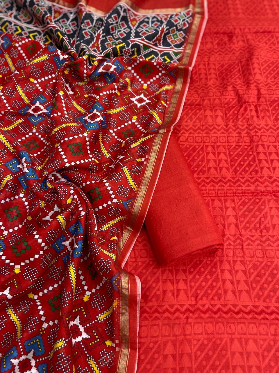 Banaras cottonweaved suits