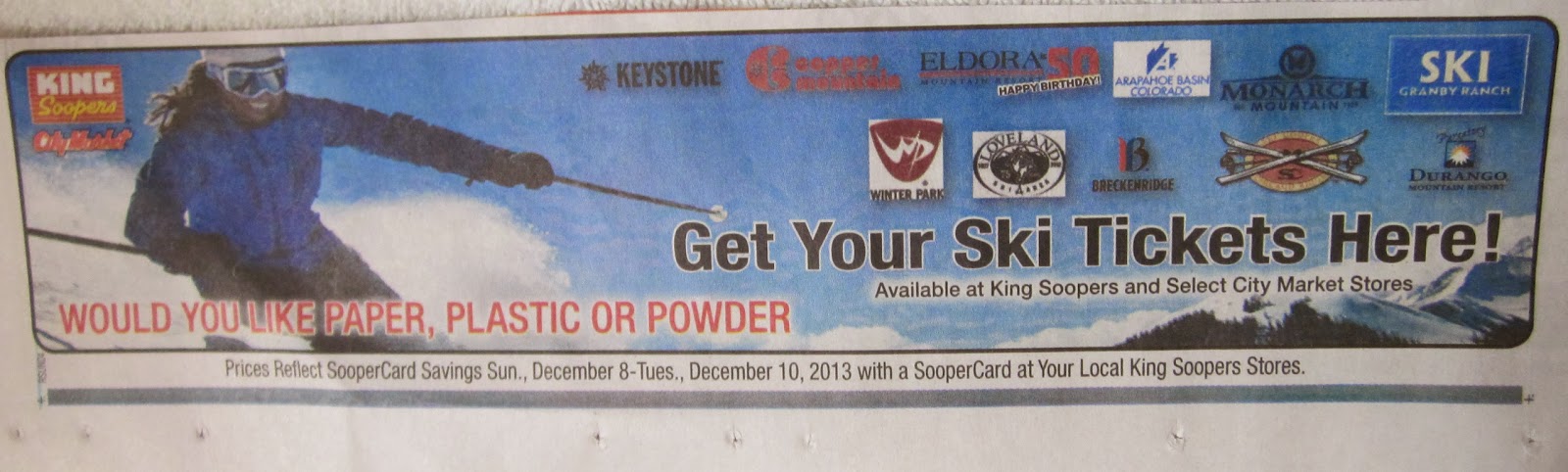 Colorado Ski Deals and Bargains: 2013 -2014 Ski Lift ...