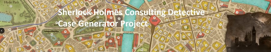 Sherlock Holmes Consulting Detective Project