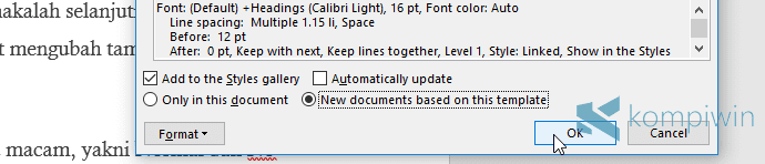 membuat template di microsoft word