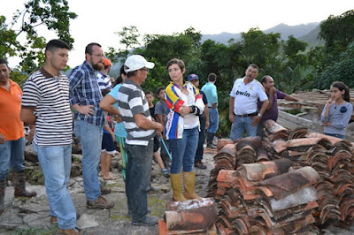 Reporta Natalie Araque: Solidaridad tachirense con los trabajadores del campo en Parroquia Francisco Romero Lobo www.cucutanoticias.com
