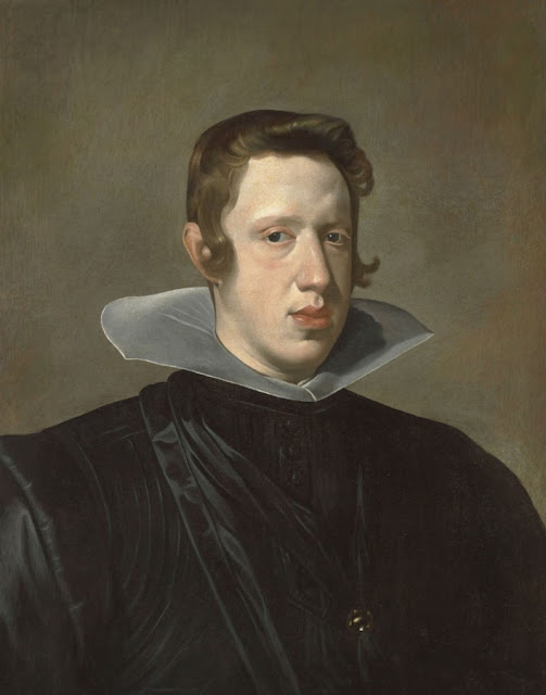 Король Испании Филипп IV,  портрет работы Диего Веласкеса, 1623 г.