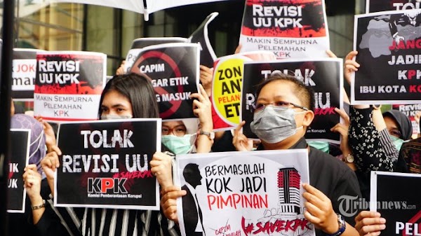 Ternyata yang Mengusulkan Revisi UU KPK dari Anggota DPR asal Partai Pendukung Jokowi saat Pilpres 2019