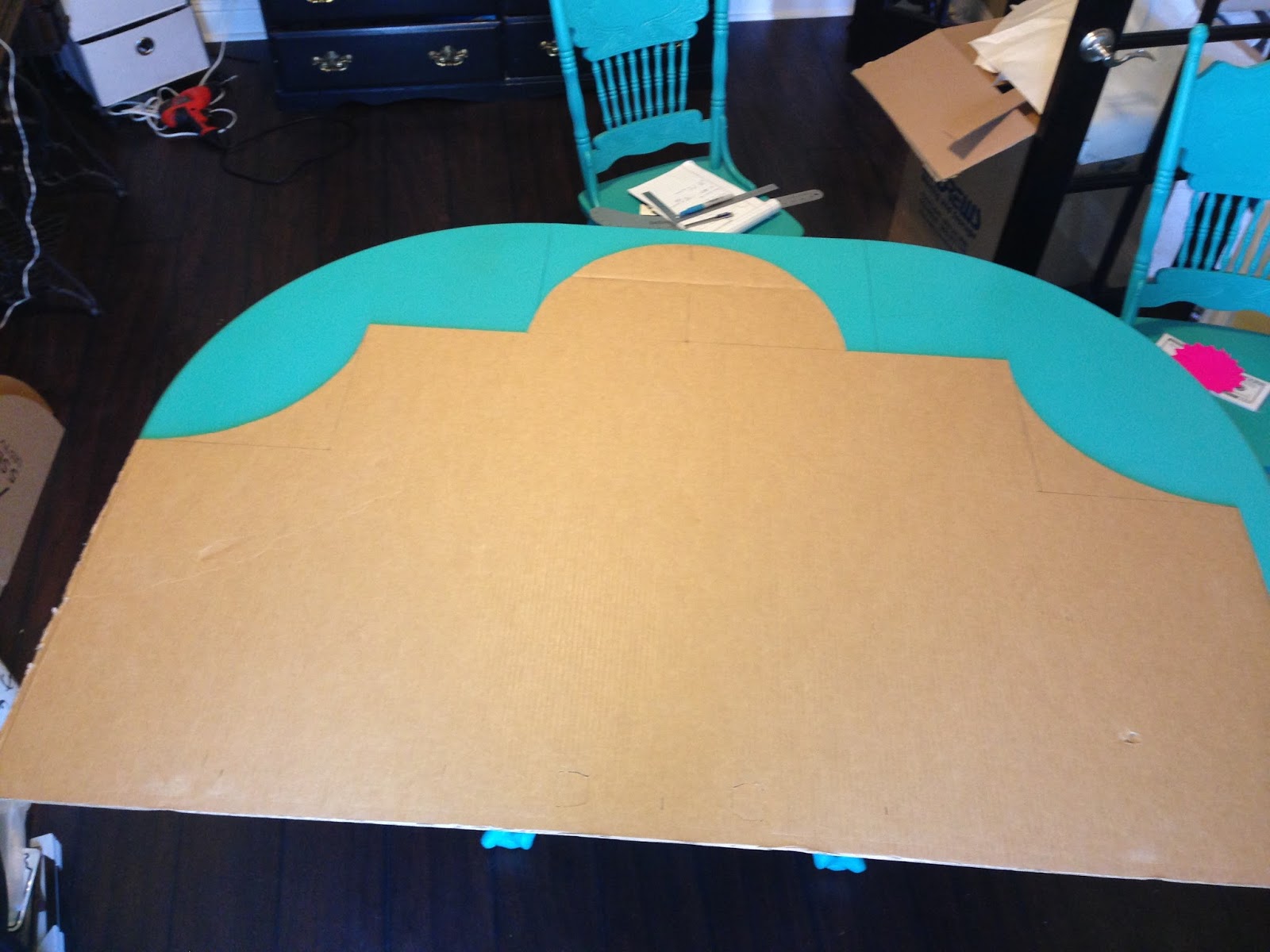 Part 1 DIY Headboard Using Cardboard Instead of Wood