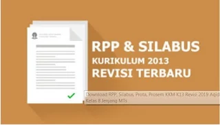 Download Lengkap RPP, Silabus, Prota, Prosem KKM K13 Revisi 2019 Aqidah Ahklak Kelas 8 Jenjang MTs
