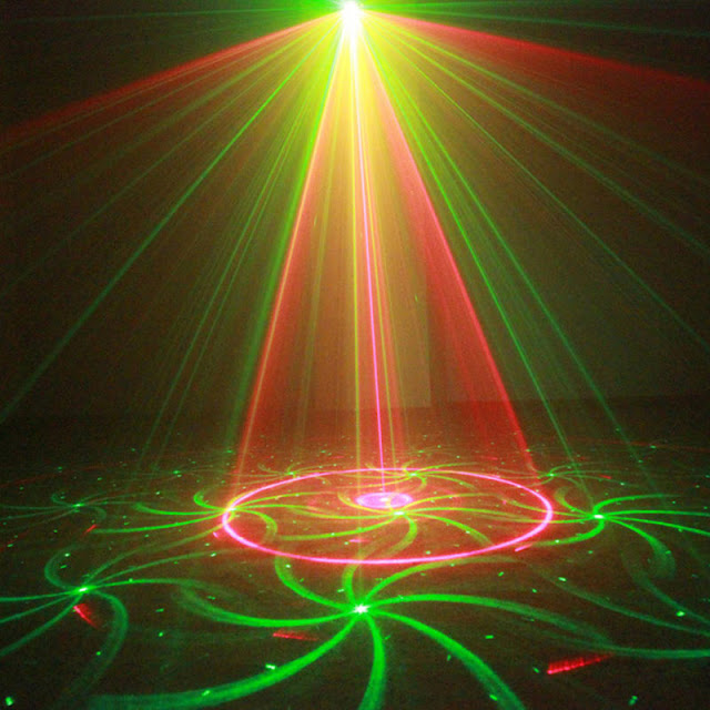 Đèn Laser Âm Nhạc Vũ Trường Disco 48 Hình