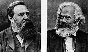 Engels y Marx, fundadores del Materialismo Dialéctico