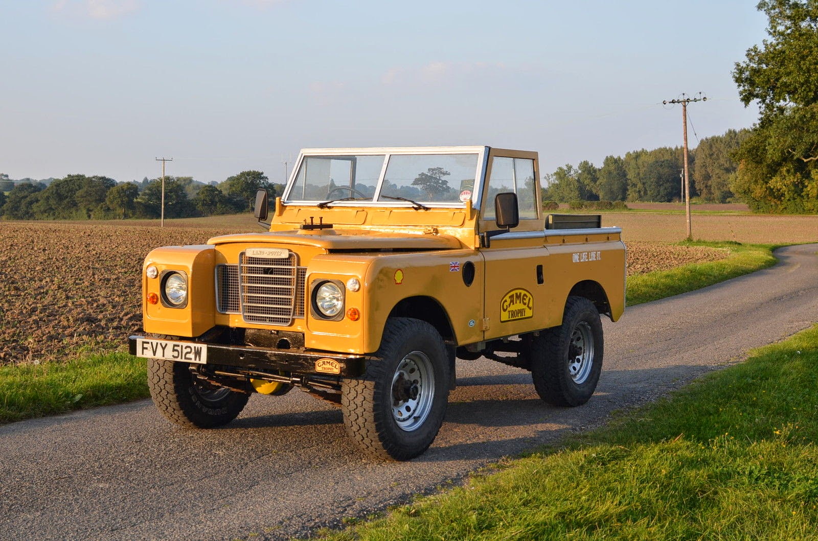 1981 Land Rover Series III 88 SWB Iconic Camel Trophy