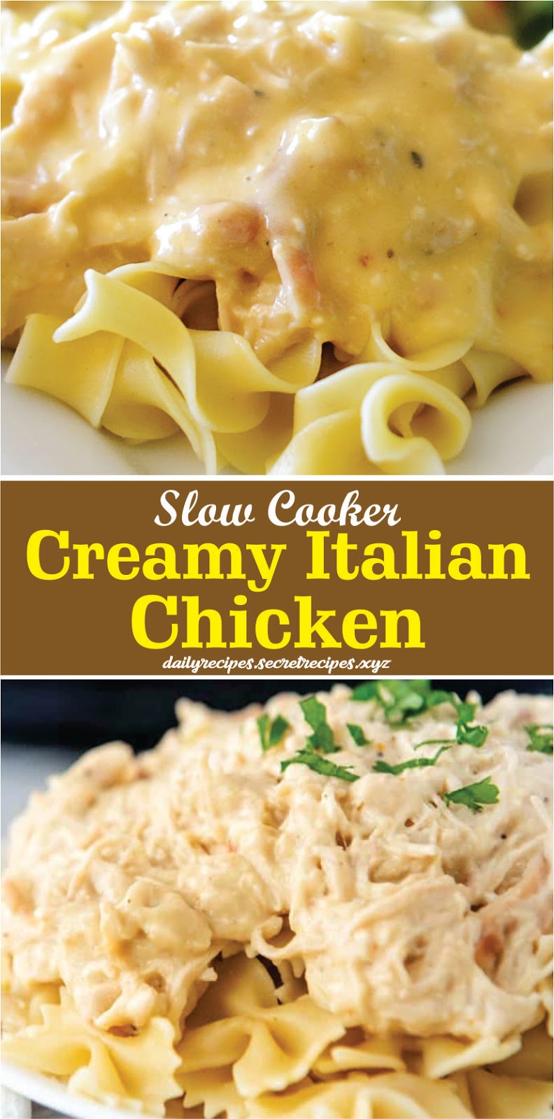 Slow Cooker Creamy Italian Chicken | Recipe Spesial Food