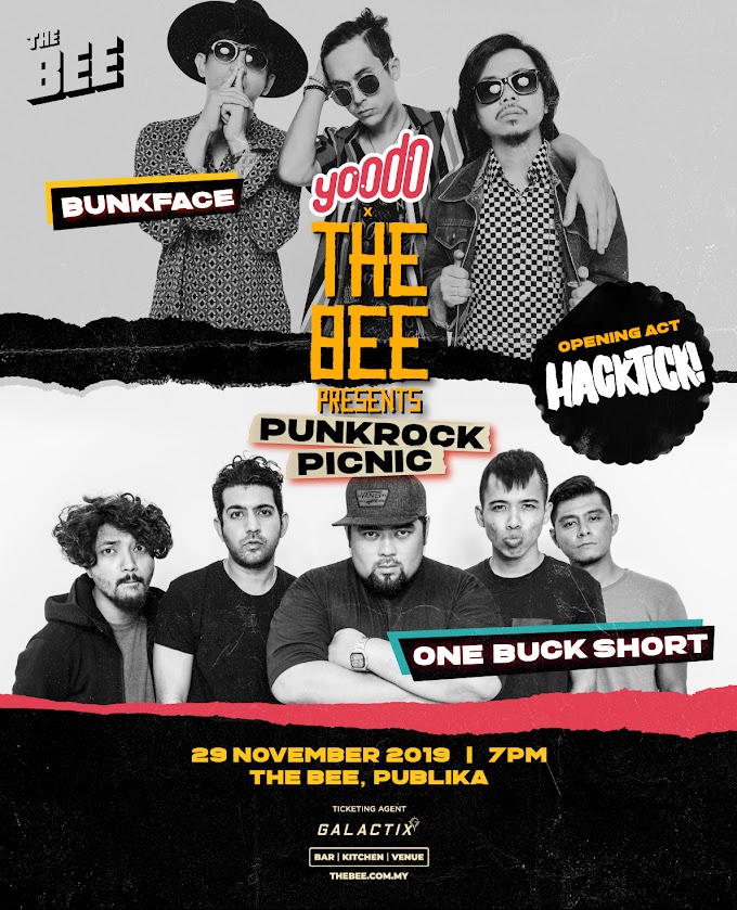 YOODO X THE BEE : PUNK ROCK AFFAIR feat BUNKFACE & ONE BUCK SHORT