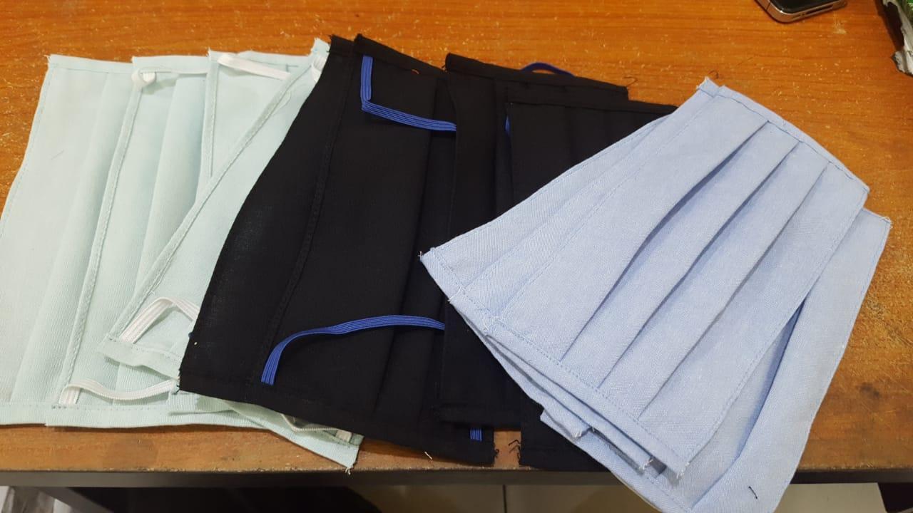 0813 1233 8950 Jual Masker Kain Bahan Oxford Di Kota Padang