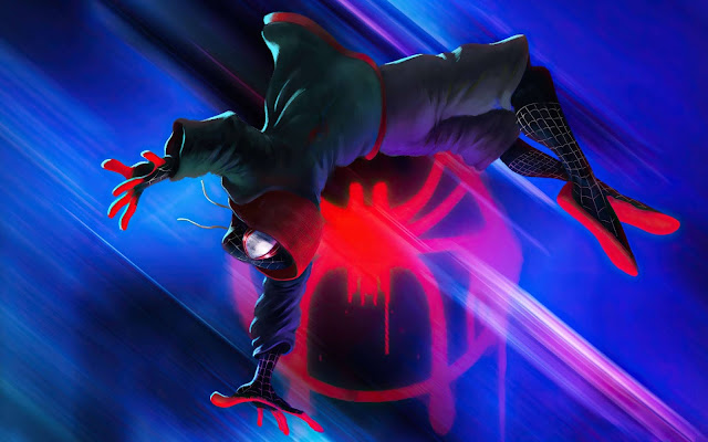 screensaver miles morales wallpaper