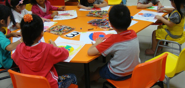 Drawing class for children