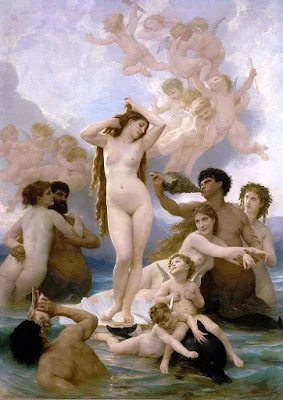 The Birth of Venus painting William Adolphe Bouguereau