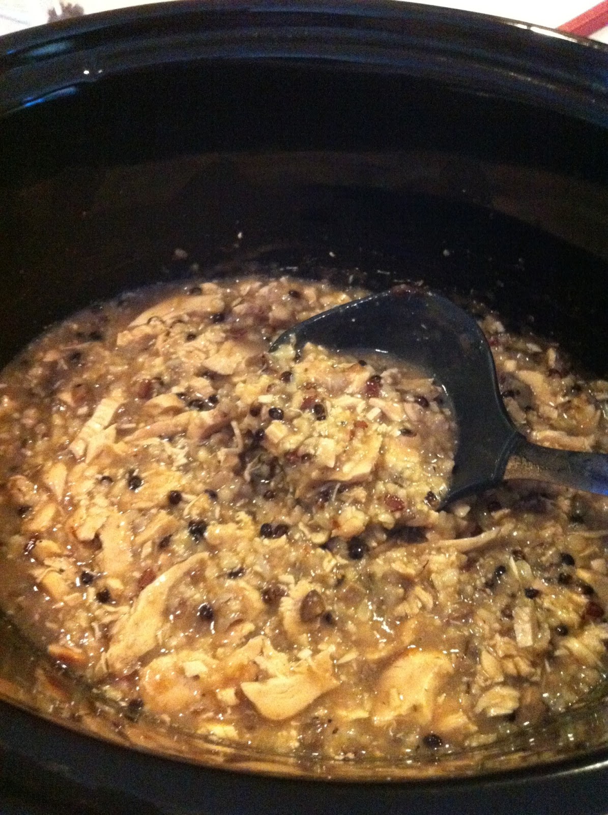 Beauties and the Feast:: Slow Cooker Chicken and Wild Rice Soup