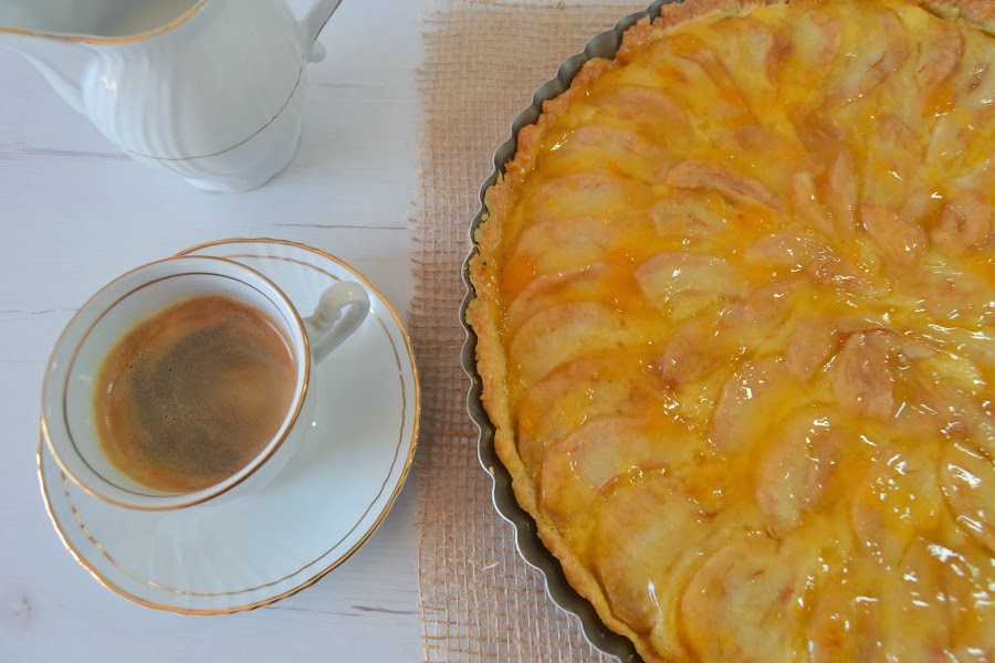 Tarta de peras Normanda