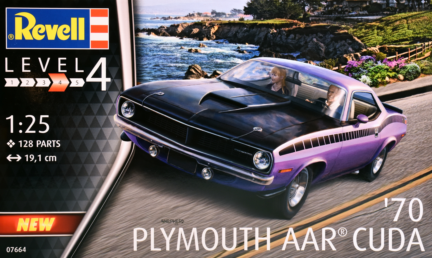 revell muscle car models