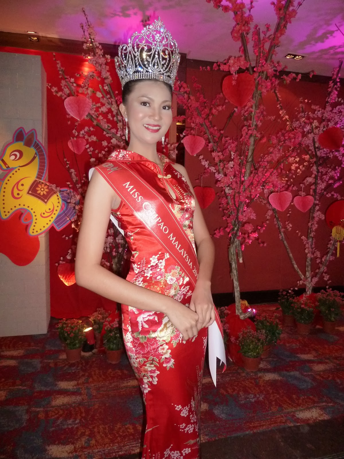 Kee Hua Chee Live Part 1 Miss Malaysia Cheongsam Qipao
