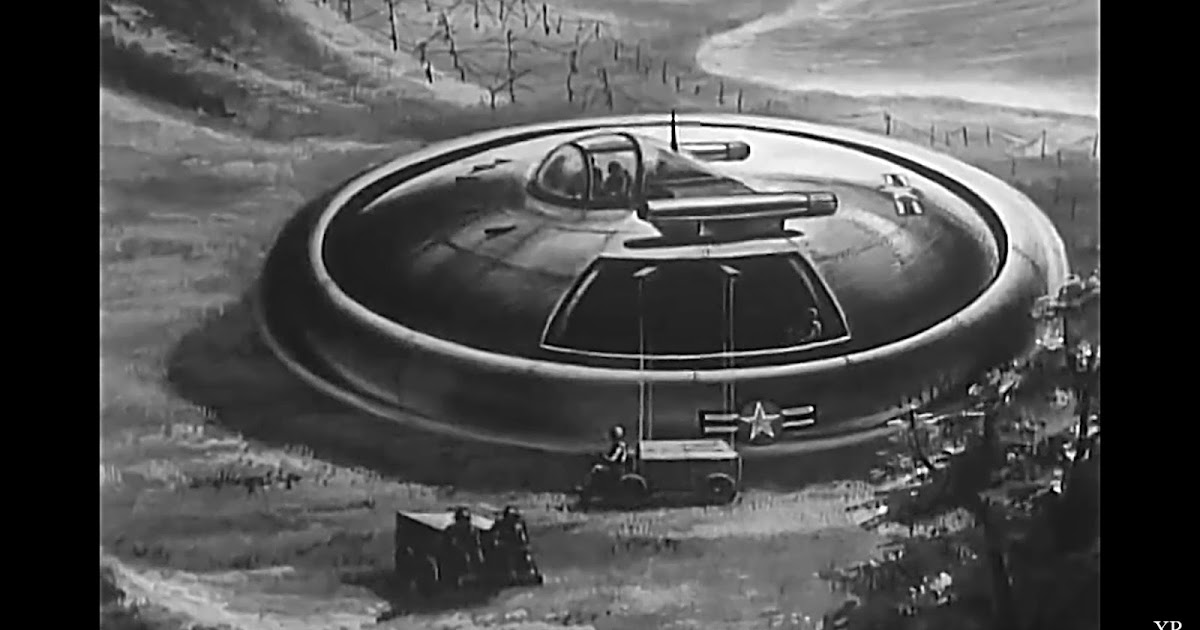 ATOMICANNIHILATION 1960 flying saucer attack!