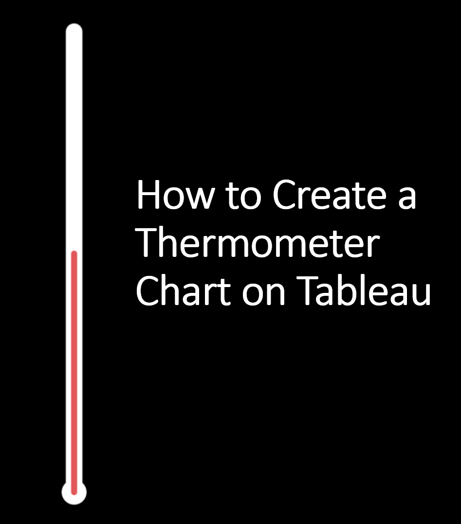 How to Create a Thermometer Chart on Tableau My Way