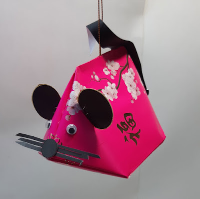 Lampion Tikus Dari Kertas Angpao