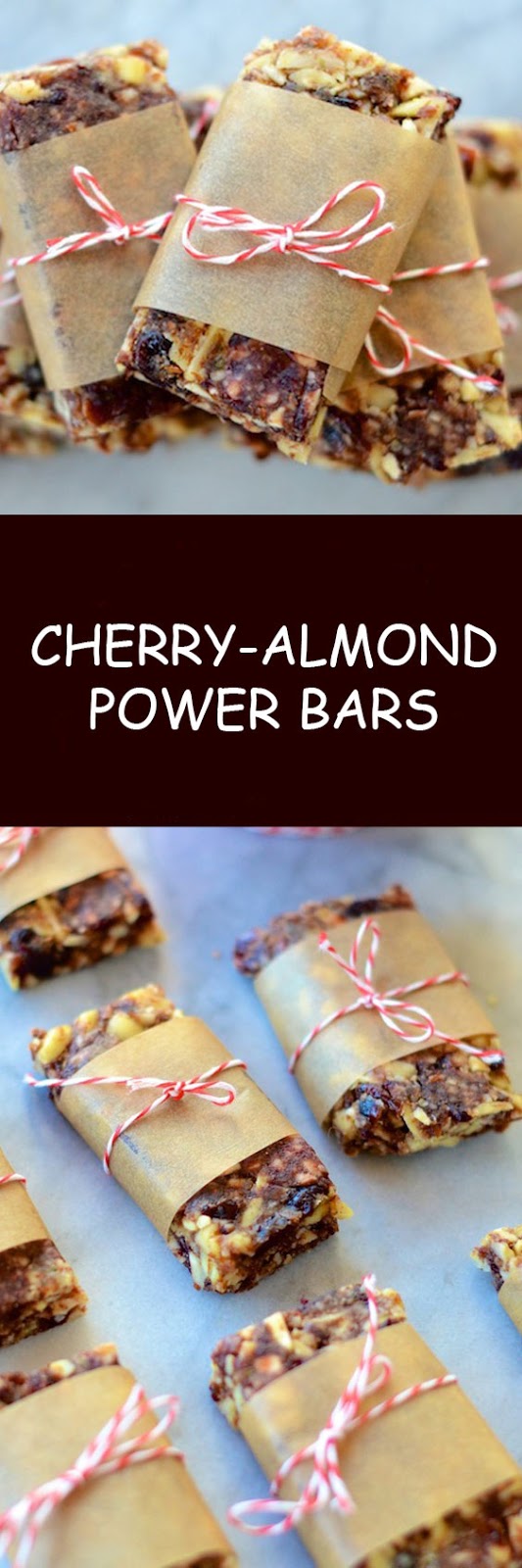 Cherry-Almond Power Bars Recipe Cherry-Almond Power Bars Recipe