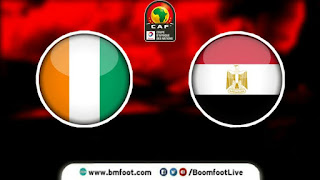 بث مباشر مباراة مصر ضد الكوت ديفوار مباشرة في كأس أمم افريقيا
