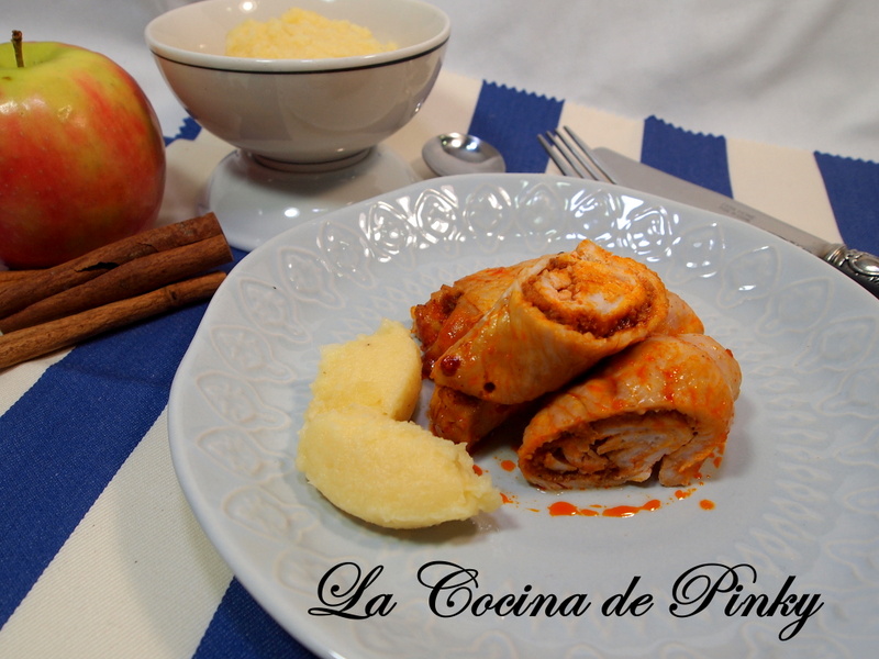 ROLLITOS DE PAVO RELLENOS DE SOBRASADA CON PURE DE MANZANA  Rollitos%2Bde%2Bpavo%2Brellenos%2Bde%2Bsobrasada%2Bcon%2Bpure%2Bde%2Bmanzana%2B1